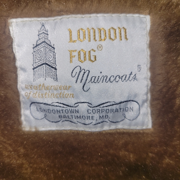 London Fog Men's Classic Tan Trench Coat - Picture 3 of 4